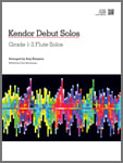 Kendor Debut Solos Flute Book with Online Audio Access cover